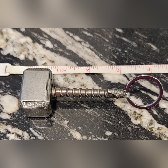 MCU Marvel Avengers Thor Mjoinor Hammer Pewter - Picture 2 of 12